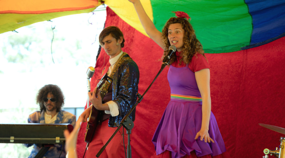young stage performers