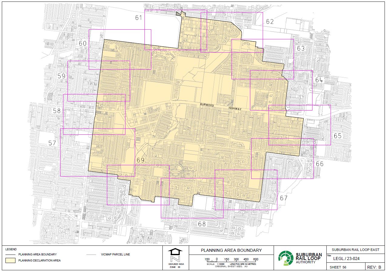 SRL Planning Area Burwood