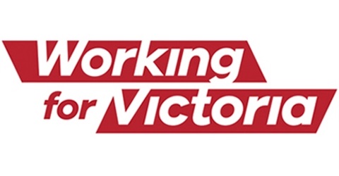 working for victoria logo