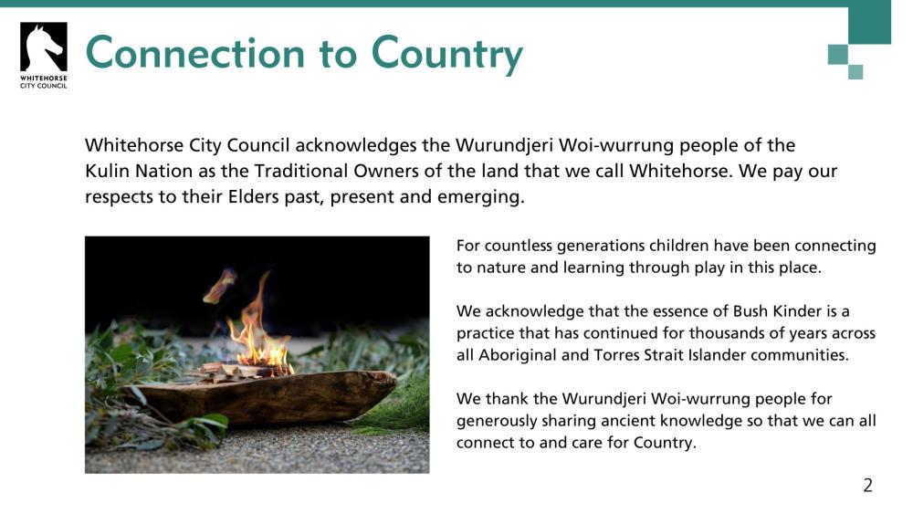 Bush Kinder in Whitehorse Guidelines pg2