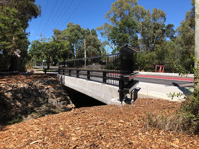 Main street bridge completed