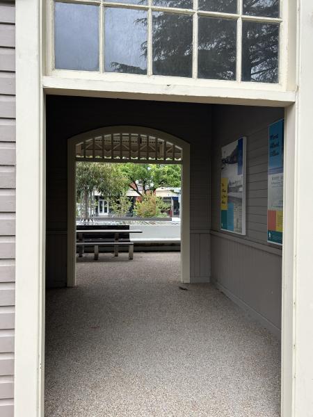 Mont Albert Village Completed Plaza - Through to Plaza