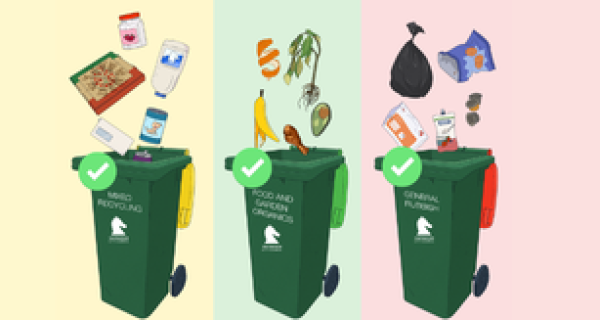 3 bins 