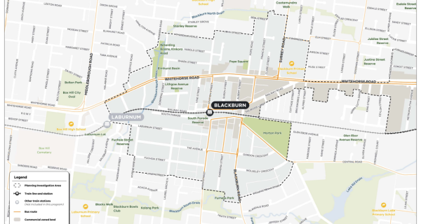 Blackburn Investigation Area - Activity Centres Phase 1