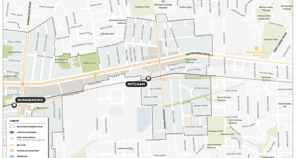Mitcham Investigation Area - Activity Centres Phase 1