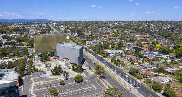 Burwood aerial view