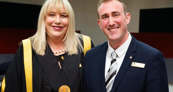 Cr Simpson and Cr Langford 