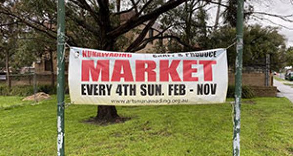 Nunawading market temp signage