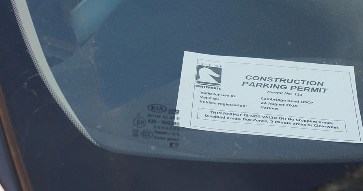 Construction Workers Parking Permit | Whitehorse City Council